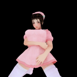 小护士，衣服是独立的， 3D模型